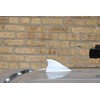 AntennaMastsRus - Functional Silver Shark Fin Antenna is Compatible with