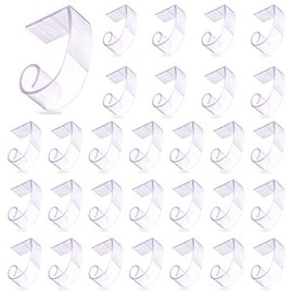 Keadic 30Pcs Table Skirting Clips with Vercro for Tablecloth Securing 1 Inch - 1 1/4 Inch, SMC Model Tablecloth Clips for Wedding Home Meeting Party Picnic Patio Banquet Indoor Outdoor Activities