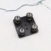 Small Plate Slotted Mini V Shape Wheel Bracket for 3D