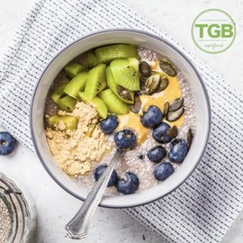 TGB SUPERFOODS  Maca Peruana 100 Pura y Orgnica  Superalimento Natural, Vegano, Eco Friendly, Sin azucar y Gluten Free  Contenido 250g                