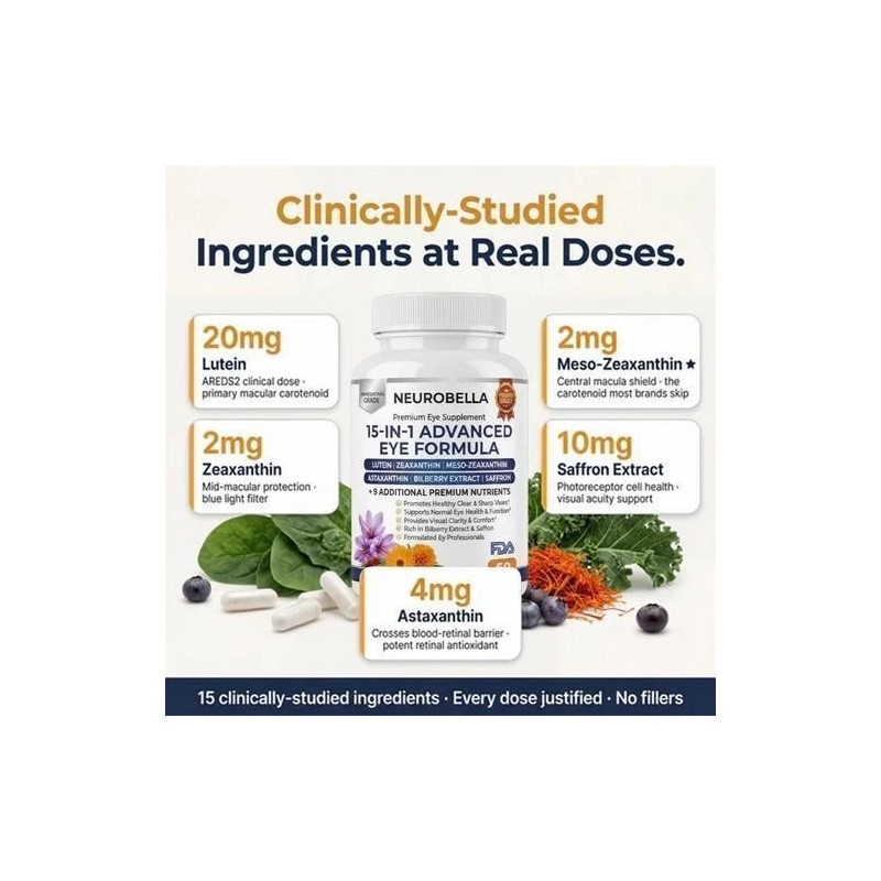 Neurobella 15 In 1 Advanced Eye Formula - 15 In