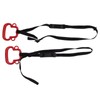 2Pcs Kids Gymnastic Rings Monkey Shape Load Bearing 150KG Ergonomic