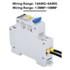 DIHOOL Type a RCBO ELCB RCD 18mm width Circuit Breaker(30mA