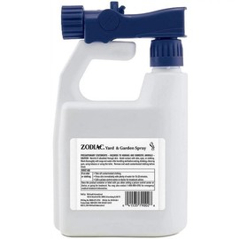 Zodiac Yard & Jardín Spray (32 oz) - Kills & Repels Fleas, Ticks, Mosquitoes, Ants, Crickets - Use On Lawns, Trees, Shrubs & Flowers - Treats Up To 5000 Sq. Ft - Up To 4 Weeks Control Handheld