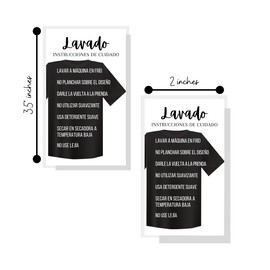 Spanish T-Shirt Custom Vinyl Decal Sublimation Washing Instructions Card| 50 pk 2x3.5” Business Card How to Wash and Care for Custom Shirt, Sweatshirts SVG, Silk Screen Print instrucciones en español