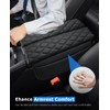 INTGET Car Center Console Armrest Cover for Nissan Rogue Accessories