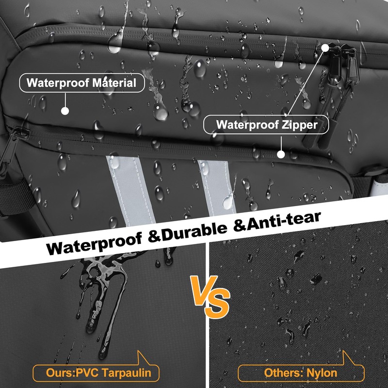 HODRANT Waterproof Under Seat Bag Compatible with Honda Ruckus 2010-2024