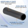 RecPro RV Plastic Door Stop | 2.755” (Single, Black)