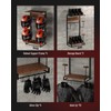 Vieshful Motorcycle Helmet Holder Wall Mount, Helmet Organize Rack with