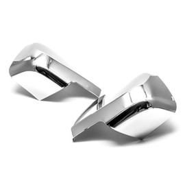 Sizver Chrome Full Door Mirror Covers for 2008-2012 Ford Escape+2008-2010 Mazda Tribute+2008-2010 Mercury Mariner