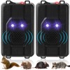 Qualirey 2 Pcs Ultrasonic Rodent Repellent for Car Engines Car