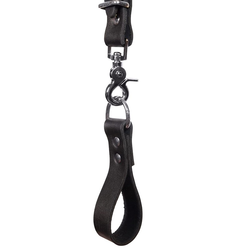 STAMESKY Leather Stronghold Suspension System | Tool Belt Suspenders |