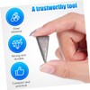 Operitacx 20pcs Carbon Steel Hammer Wedge Repair Tool Handle Fixing