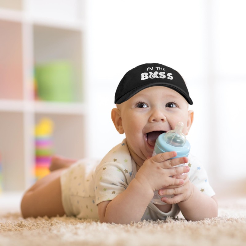 DALIX I'm The Boss - Gorra de béisbol para bebés