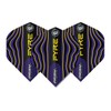 WINMAU Prism Alpha Fyre Black, Blue & Yellow Dart Flights