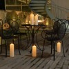 Raycare 4'' X 11'' Large Waterproof Outdoor Flameless Candle, Battery