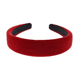 Zac's Alter Ego 25mm Velvet Padded Retro Vintage Aliceband