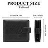 LOUEBICA Mens Wallet Bifold Large Capacity Men forWallets Credit Card