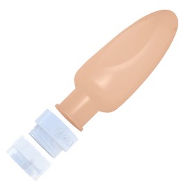 Botellas de viaje a prueba de fugas – Contenedores de viaje para artículos de tocador de tamaño de viaje con bolsa TSA, 59 g, 4 unidades, blanco, azul, verde, naranja, Set,