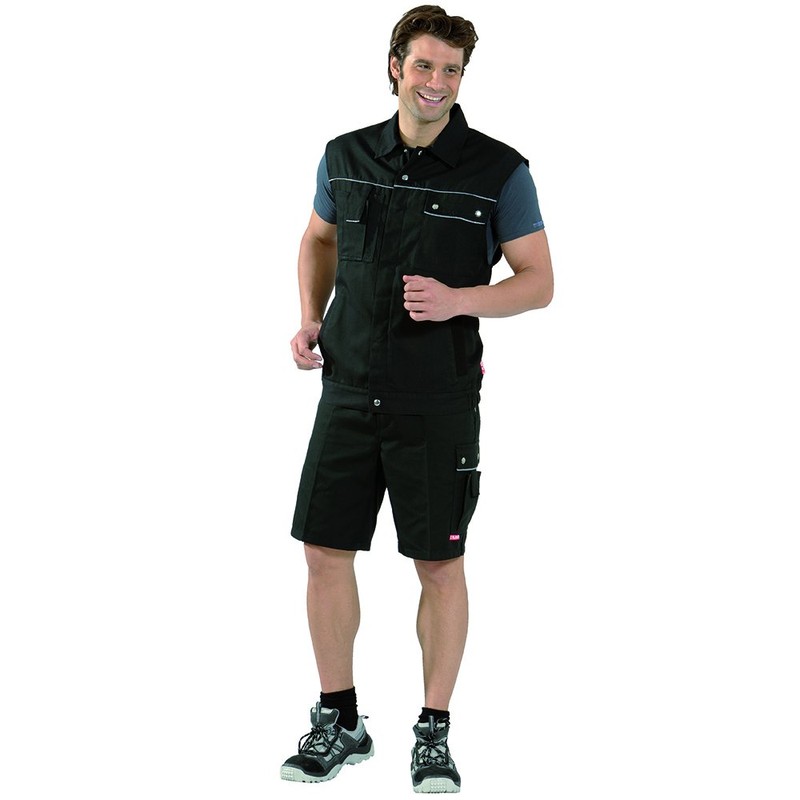 Planam Work Shorts, Canvas, 320, black, 2174052