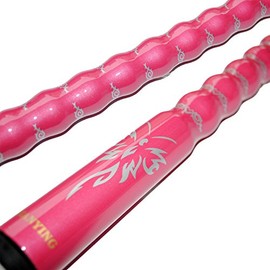 Jian Ying 2-Piece Joint 9 Ball Pool Cue Stick Hardwood Women Billiard Cues Kit (Rose -21oz)