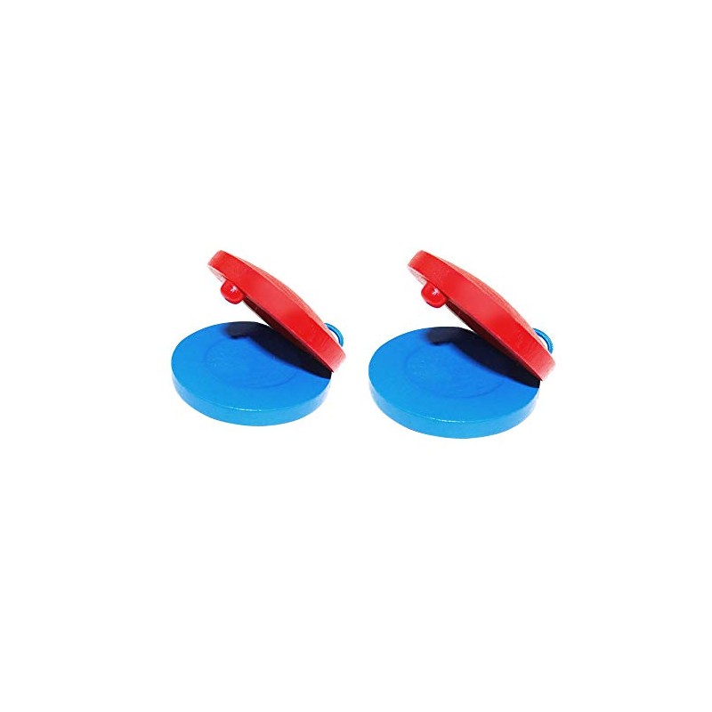 origin Wooden Hand-friendly Educational Castanets for Kindergarten Elementary School Kids