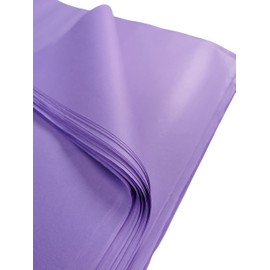 Lilac Tissue Paper 25 Large Sheets, Acid Free Art Paper, Perfect for Gift Wrap, Storage, Packing, Art & Craft Bulk Pack Archiving Shredding 70 x 50cm Sheet Size