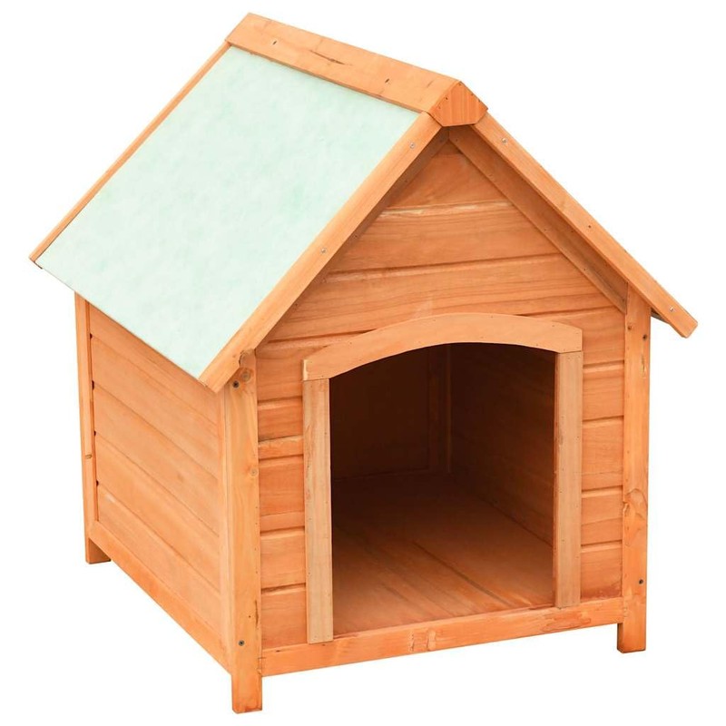 vidaXL Dog House - Solid Pine & Fir Wood Construction