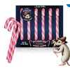 Archie McPhee Possum Flavored Pink & Gray Striped Candy Canes