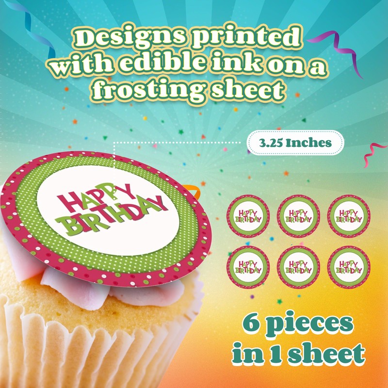Custom Cupcake Topper: Create Your Special Event with Custom Edible