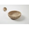 Ruffle Decor Large Decorative Bowl,fruit bowl kitchen stone bowl,bowl decor,Trendy