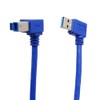 Seadream Angled USB3.0 Printer Cable; 2Pack SuperSpeed USB 3.0 A