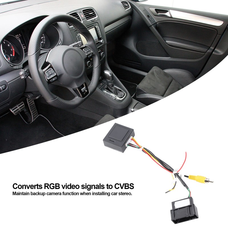 12V 5W RGB Converter Adapter Backup Camera Parts