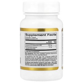 California Gold Nutrition, CoQ10 with PQQ, Veggie Capsules 60 Tablets / California Gold Nutrition (캘리포니아골드뉴트리션), PQQ 함유 CoQ10, 베지 캡슐 60정