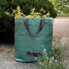 garden mile 272L Large Reusable Green Garden Waste Refuse Sack