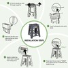 ACKO Folding Step Stool Foldable 16 Inch Stools for Adults
