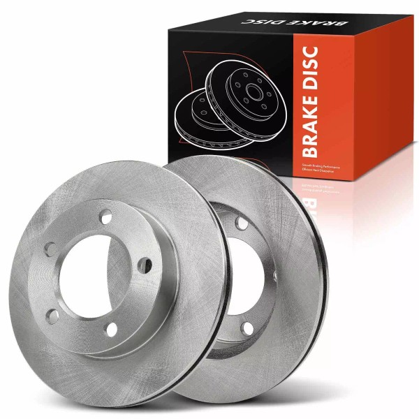 Unbranded 2Pcs Front Left & Right Disc Brake Rotors for