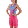Synergy Women's Tri Suit - Elite Sleeveless Racerback Trisuit (Punch,
