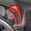 autotrim000 2PCS Red Dashboard Side Speedometer Button Switch Fit For