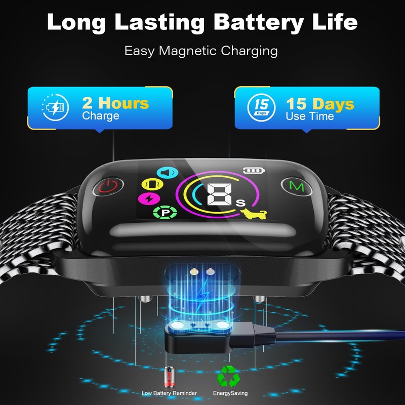 Dog Bark Collar for Large Medium Small Dogs,Smart Automatic AI