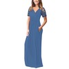 AUSELILY Dresses for Women 2026 Elegant Classy Lace Short Sleeve