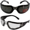 GV GV 2 Motorcycle Riding Glasses Day and Night Smoke