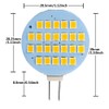 GLMING G4 LED Lamp 24-2835SMD Super Bright Dome Light Warm