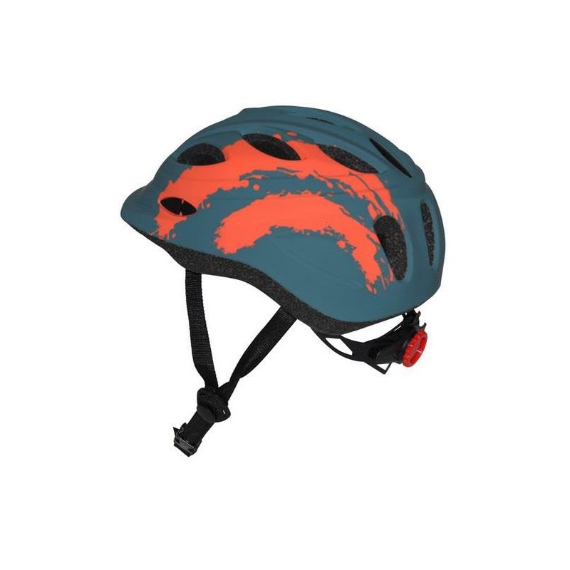 Kids Childrens Cycle Cycling Scooter In Mold Helmet 46-52cm Grey