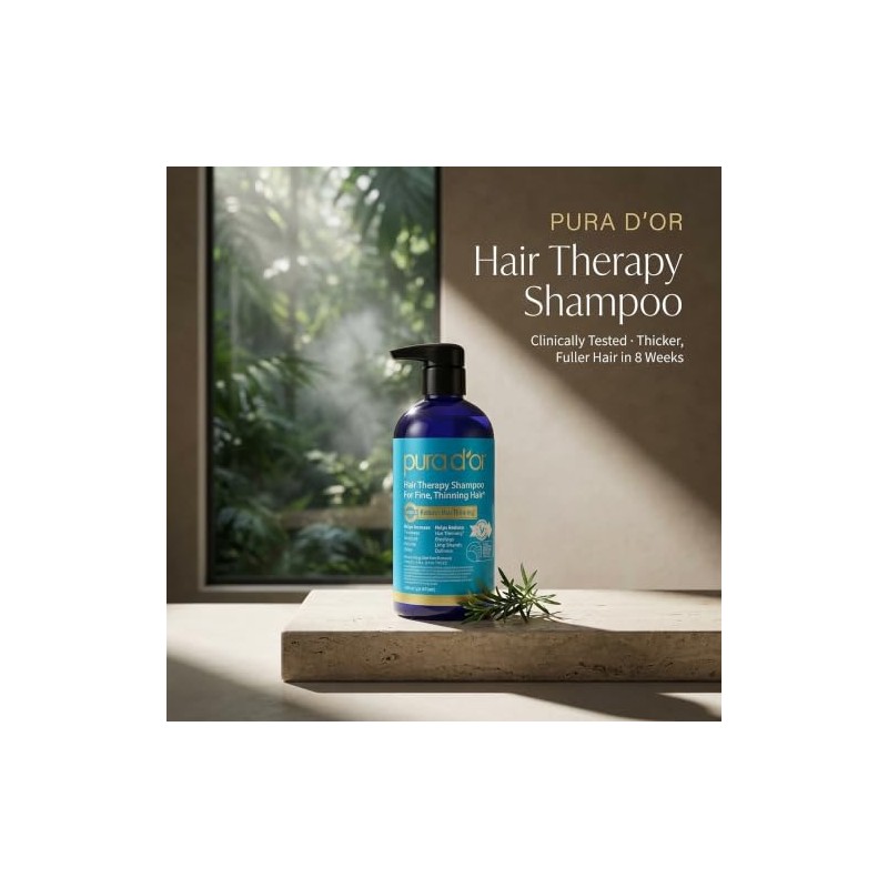 Pura Dor Hair Loss Prevention Therapy Premium Organic Argan Oil