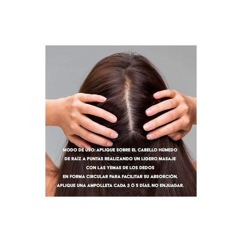 Tratamiento Capilar con Romero, Kit Mensual, 10 Ampolletas de 4ml,