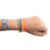 Zugar Land 80s Colorful Neon Jelly Bracelets (7") Retro Rock