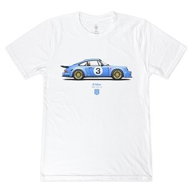 GarageProject101 1974 911 Carrera 3.0 RSR (GP Edition) T-Shirt (White, L)