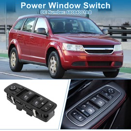 A ABSOPRO Power Window Switch No.68084001AB Window Control Switch for Dodge Journey 2011-2019 Black