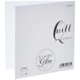 Claire Giles Quill Birth of Grandson Baby Greeting Card QUI046